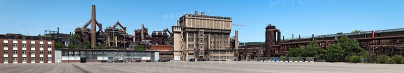 Völklingen Ironworks World Cultural Heritage Panorama Völklingen Germany