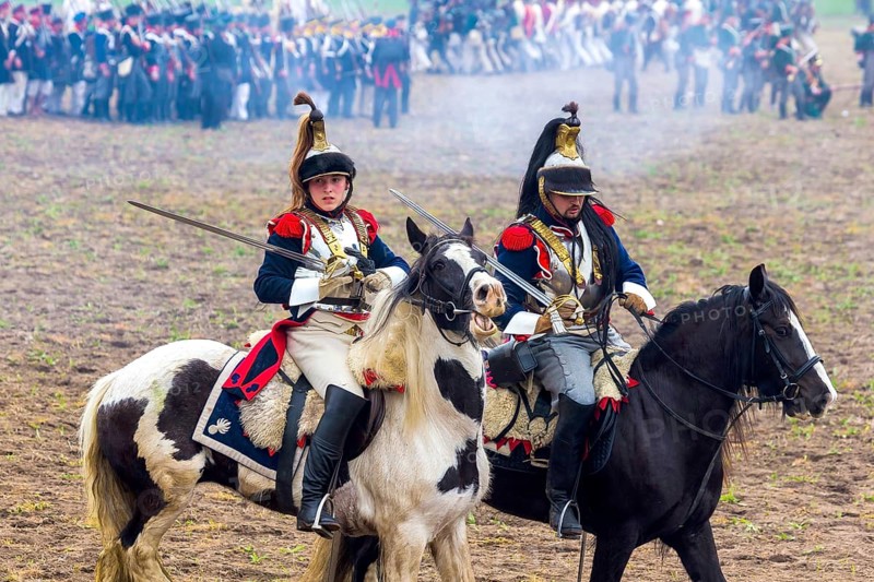 Battle re-enactment Großgörschen
