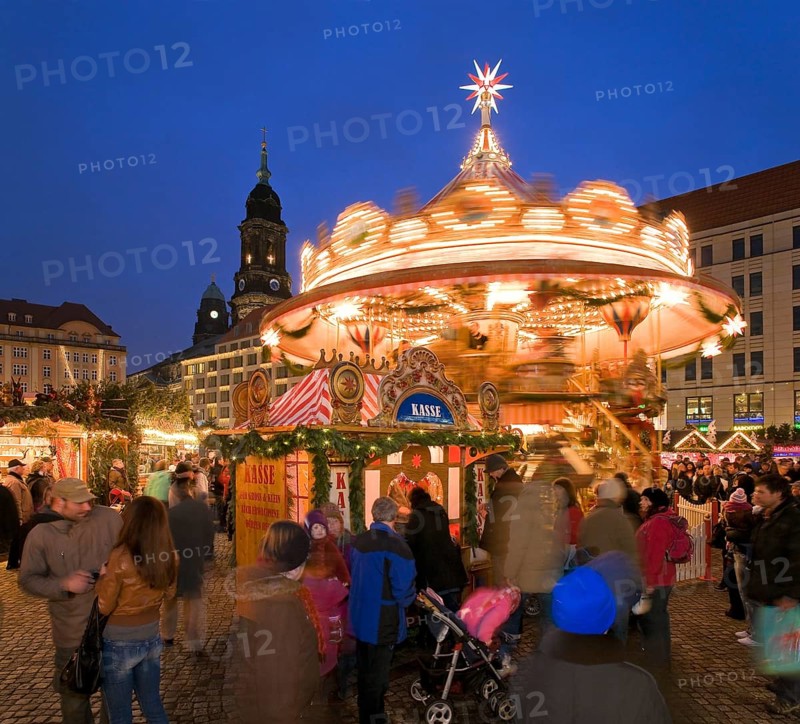The Striezelmarkt, which has been held since 1434, is the oldest Christmas market in Germany and takes place on the Altmarkt. In 2009 the market was redesigned, a special landmark is for example the world's largest candle arch