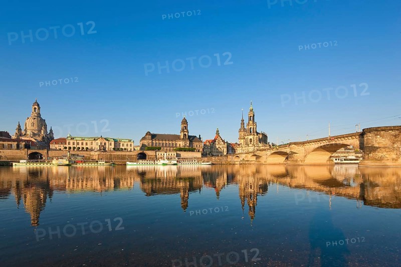 DEU Saxony Dresden Dresden Silhouette