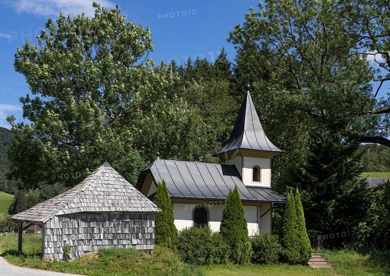 Schwarzenberg Chapel, Hinterwinkel, Elsbethen, Province of Salzburg, Osterhorn Group, Province of Salzburg, Austria, Europe