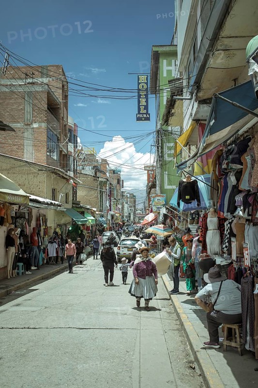 Ica Street, Mercado Mayorista, wholesale market, Huancayo, Peru, South America