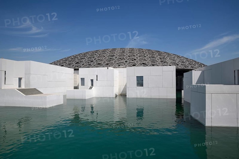 Louvre Abu Dhabi, Architect Jean Nouvel, Saadiyat Island, Abu Dhabi, United Arab Emirates, Asia