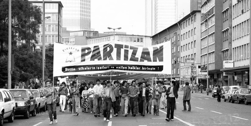 Called by the German Trade Union Confederation (DGB), about 10, 000 demonstrated against neo-Nazism and the NPD in Frankfurt/M, Germany on 17 June 1980