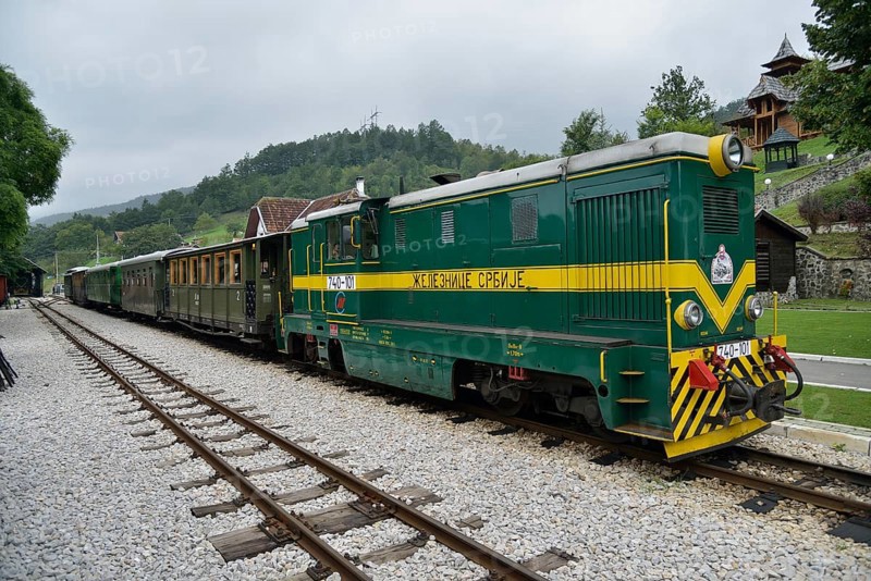 Šargan Eight, narrow-gauge heritage railway from Mokra Gora to Sargan Vitasi, Mokra Gora, Serbia, Europe