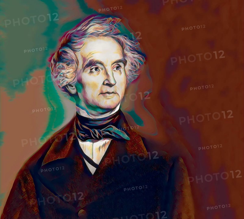 Justus Freiherr von Liebig, 1803 – 1873, German chemist and scientist, digitally edited