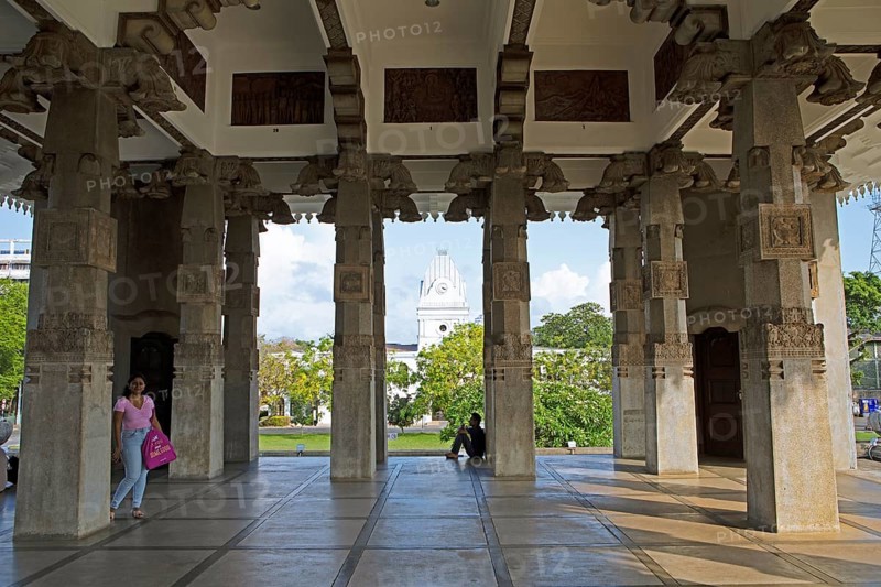 Independence Memorial Hall, Cinnamon Gardens, Colombo, Western Province, Sri Lanka, Asia