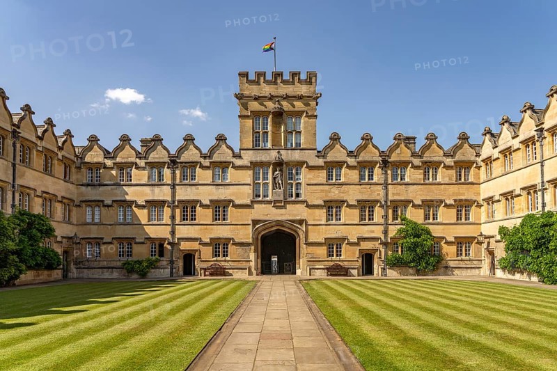 Radcliffe Quad, University College, University of Oxford, Oxford, Oxfordshire, England, United Kingdom, Europe