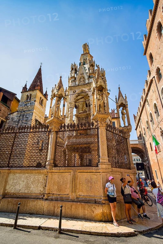 Scaliger tombs, Verona, Veneto, Italy, Europe
