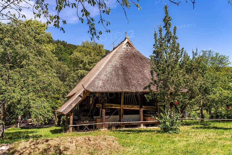 Historic farmhouse in the Black Forest Open-Air Museum Vogtsbauernhof, Black Forest, Gutach, Baden-Württemberg, Germany, Europe