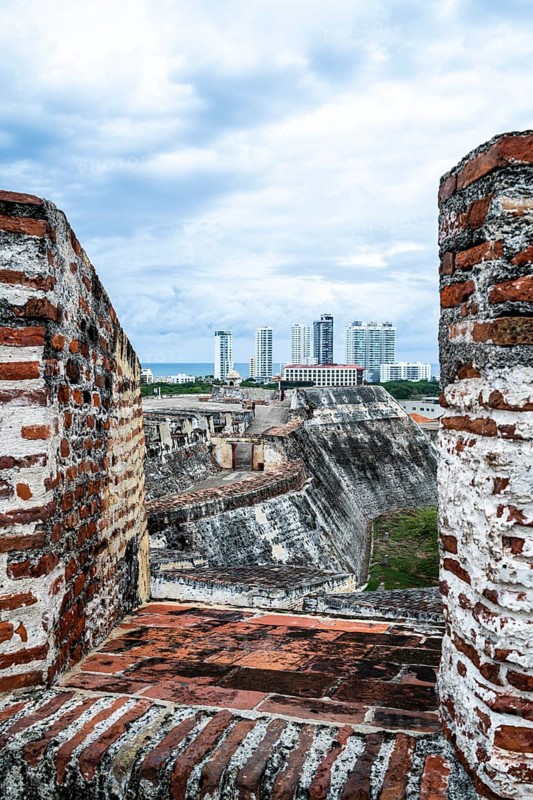 San Felipe de Barajas Castle, Cartagena, Colombia, South America