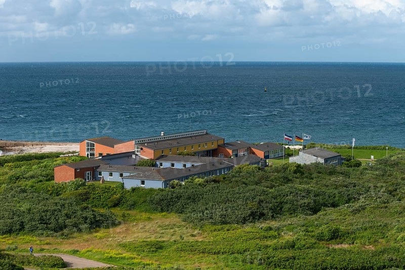 Youth Hostel, Haus der Jugend im Unterland, Heligoland Island, North Sea, Pinneberg District, Schleswig-Holstein, Germany, Europe