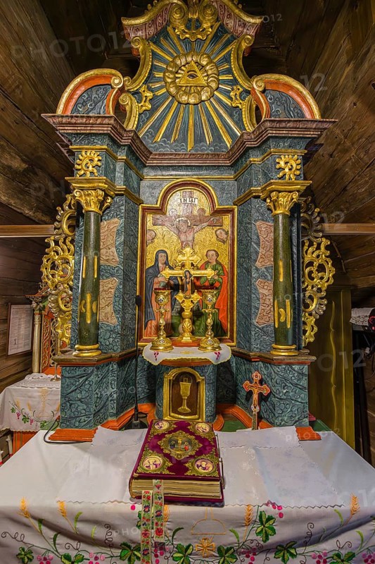 Since 7 July 2008, the wooden Greek-Catholic church of St. Nicholas in Bodružal, Slovakia, is a UNESCO World Heritage. The church dates back to 1658, Europe