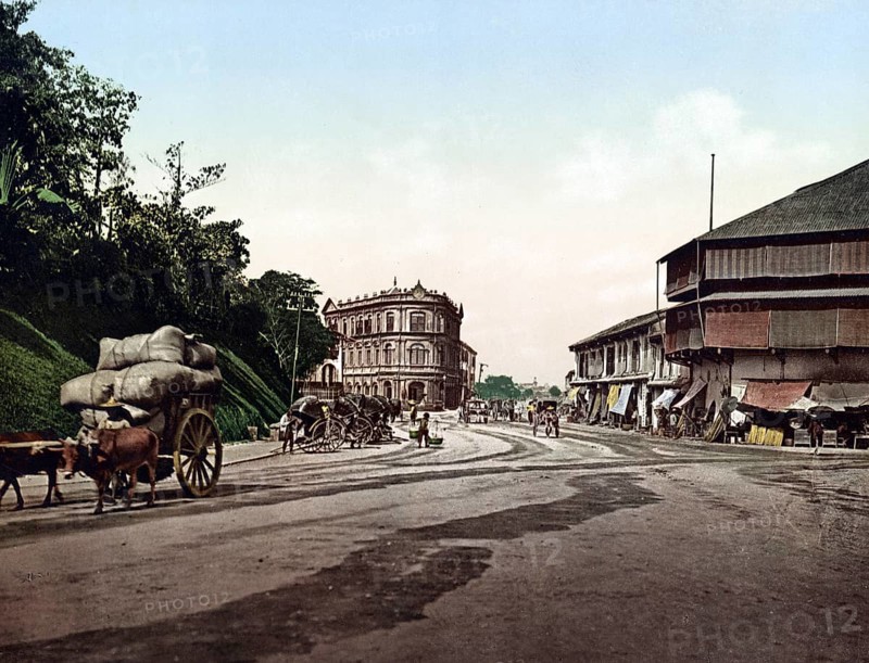 Singapore, Boustead Institute, Historic, digitally restored reproduction from a 19th century original, Record date not stated, Singapore, Historic, digitally restored reproduction from a 19th century original, Record date not stated, Asia