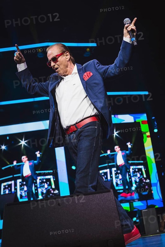 Michael Holm at the Schlagernacht des Jahres live on Das Original Tour in the Berlin Uber Arena on 16 November 2024