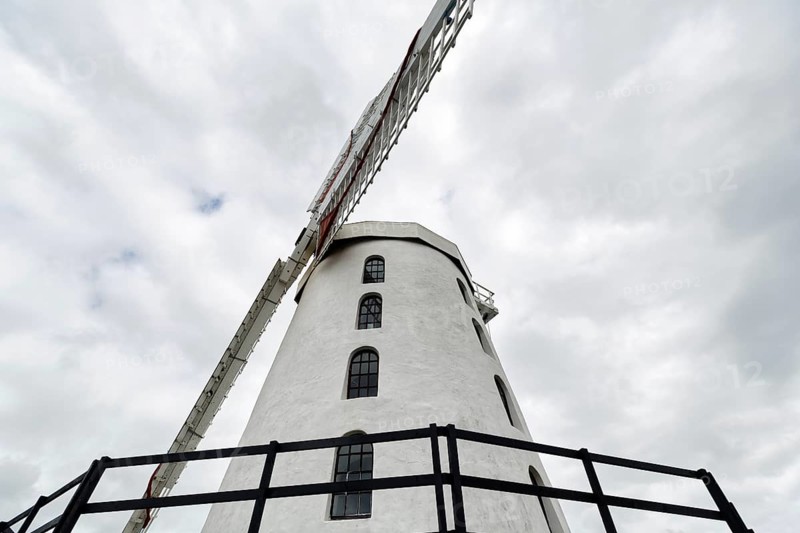 Restored, commercially operated windmill, tower windmill, Blennerville, Tralee, County Kerry, Wild Atlantic Way, Ireland, Europe