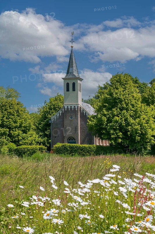 Church of Offingawier, Sneek, province of Friesland, Netherlands