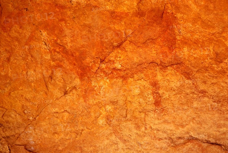Famous prehistoric rock carvings of Tassili N'Ajjer, Algeria, North Africa 1973 Tassili N'Ajjer National Park, Africa