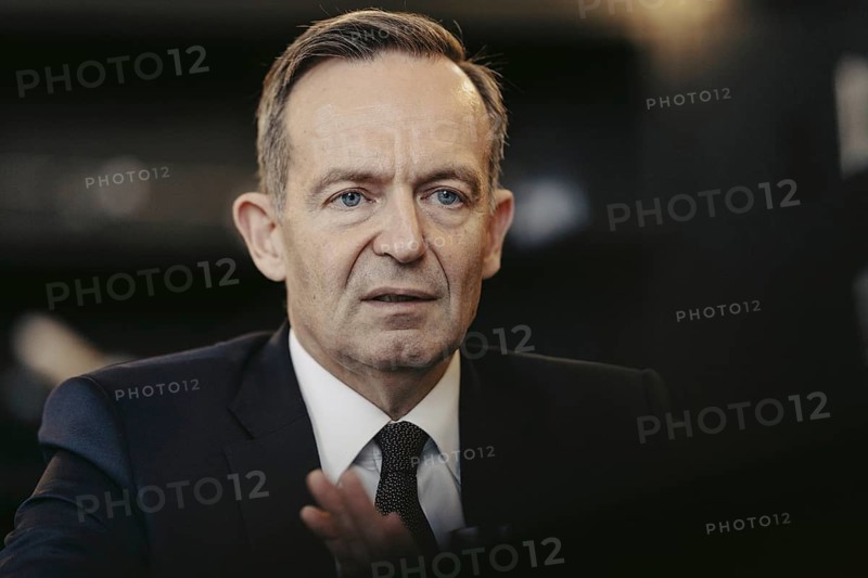 Volker Wissing (FDP), Federal Minister of Transport and Digital Affairs, recorded during an interview in Berlin, 2 October 2024, Berlin