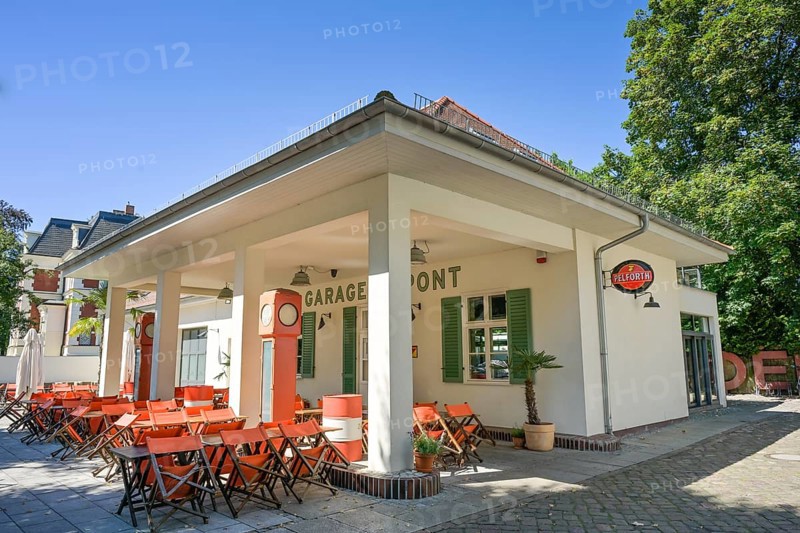 Café and Restaurant Garage du Pont, Berliner Straße, Berliner Vorstadt, Potsdam, Brandenburg, Germany, Europe