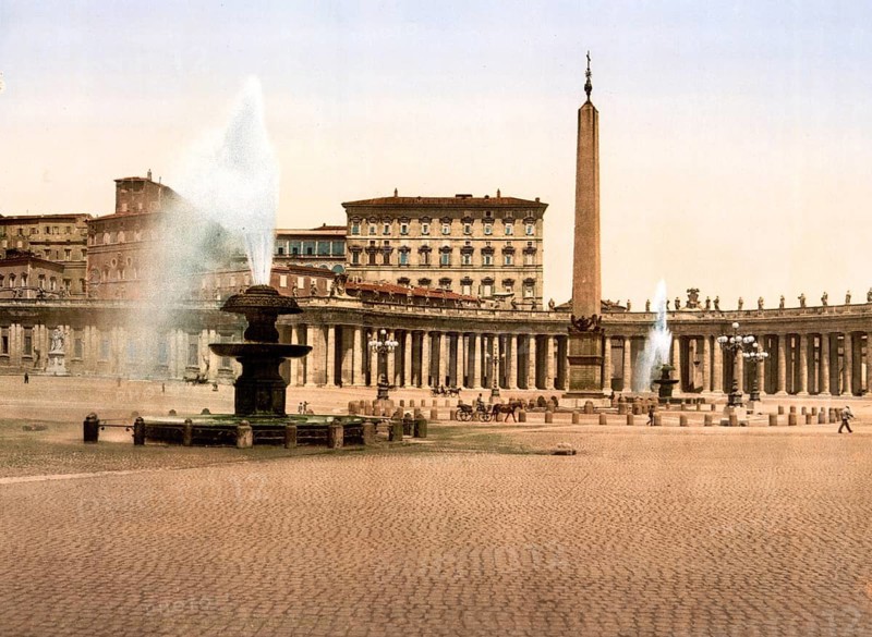 The Second Vatican Council, Rome, Italy, Historic, digitally restored reproduction from a 19th century original, Record date not stated, The Vatican II, Rome, Italy, Historic, digitally restored reproduction from a 19th century original, Record date not stated, Europe