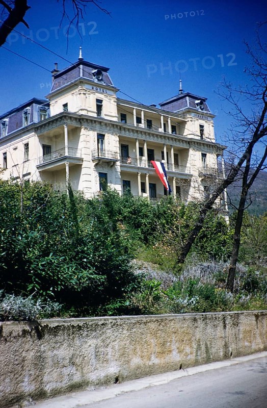 Hotel Jeanette, Opatija, Croatia, Yugoslavia, 1958, Europe