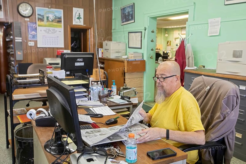 Rocky Ford, Colorado, Toby Jaramillo works in the office of the Rocky Ford Daily Gazette, a small-town newspaper in southeast Colorado. More than 2, 000 local newspapers across the United States have closed in recent years