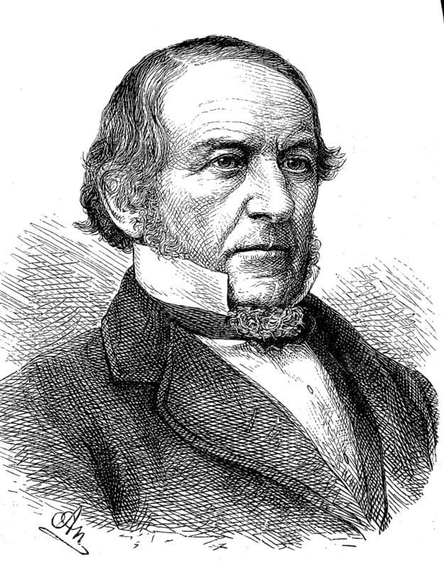 William Ewart Gladstone, 29 December 1809, 19 May 1898, a four-time British Prime Minister and one of the most important British politicians in the second half of the 19th century, Historical, digital reproduction of an original from the 19th century