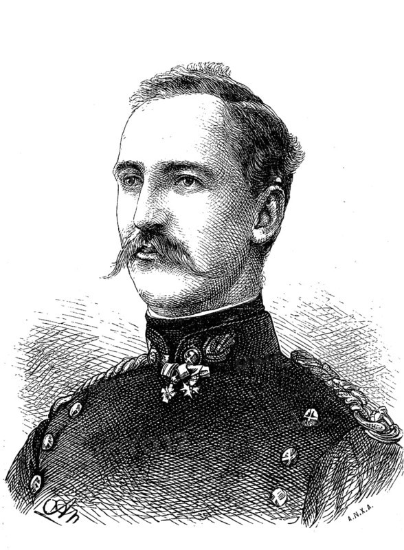 George I, born Prince Christian Vilhelm Ferdinand Adolf Georg of Schleswig-Holstein-Sonderburg-Gluecksburg, 24 December 1845, 18 March 1913, from the Danish-German House of Schleswig-Holstein-Sonderburg-Gluecksburg was King of the Hellenes from 1863 until his assassination in 1913, Historical, digital reproduction of an original from the 19th century