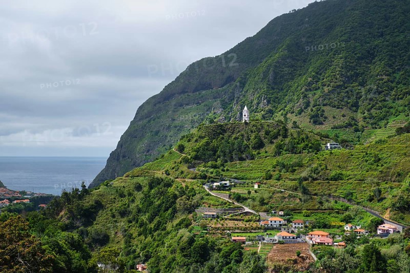 Capelinha de Nossa Senhora de Fatima in Sao Vicente village, Madeira Island, Portugal, Europe