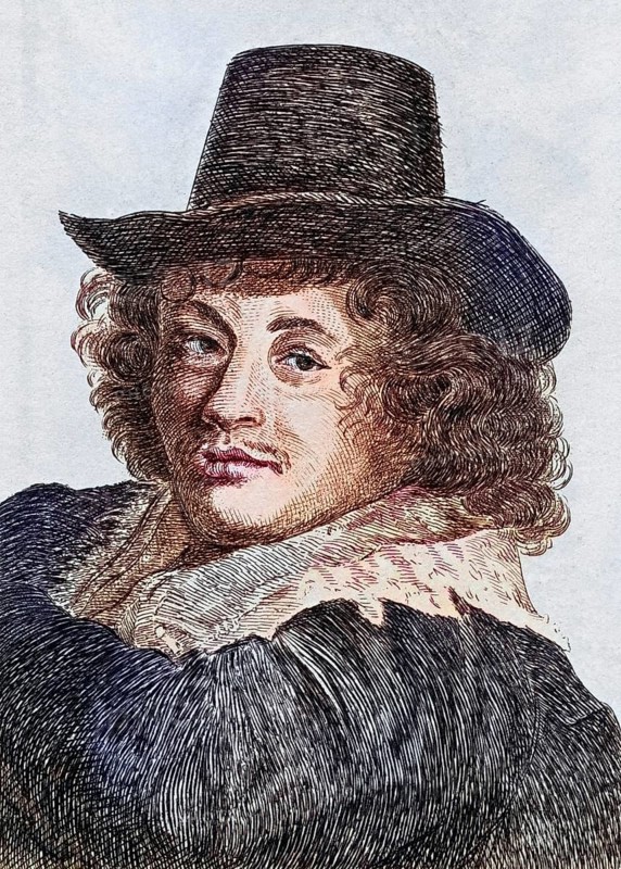 Frans Hals 1584-1666 Dutch painter, Historical, digitally restored reproduction from a 19th century original, Record date not stated