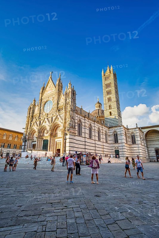 Cathedral of Siena, Tuscany, Italy, Europe