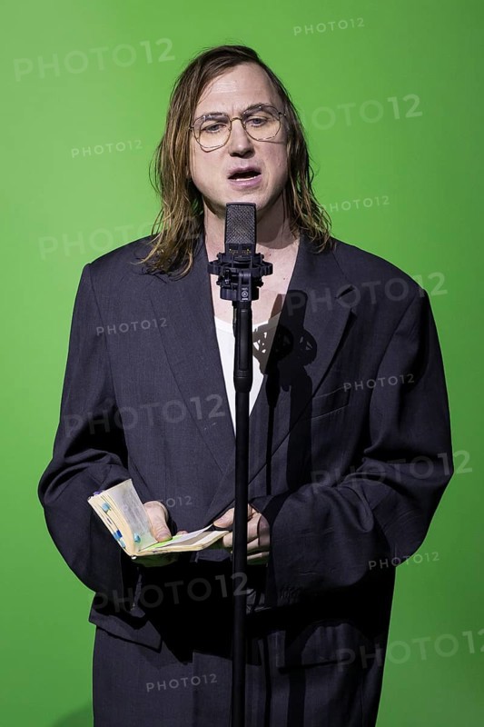 Lars Eidinger reads Hauspostille by Bertolt Brecht at Berlin's Friedrichstadtpalast on 20 January 2025