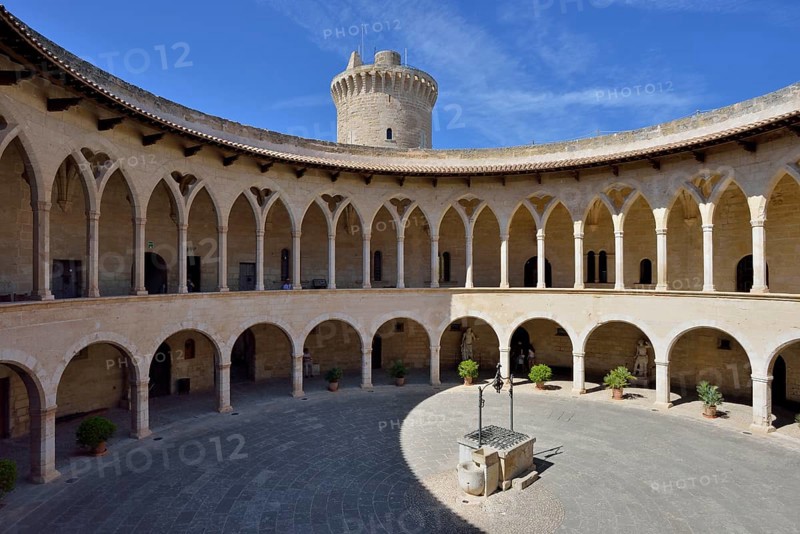 Bellver Castle, Palma de Mallorca, Majorca, Balearic Islands, Spain, Europe
