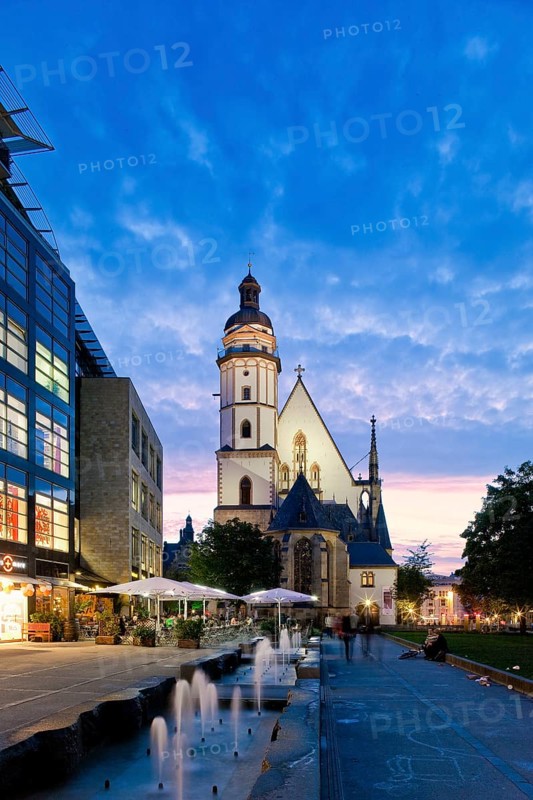 St Thomas' Church in Leipzig is one of the city's two main churches and is known worldwide as the place where Johann Sebastian Bach and the St Thomas Choir worked
