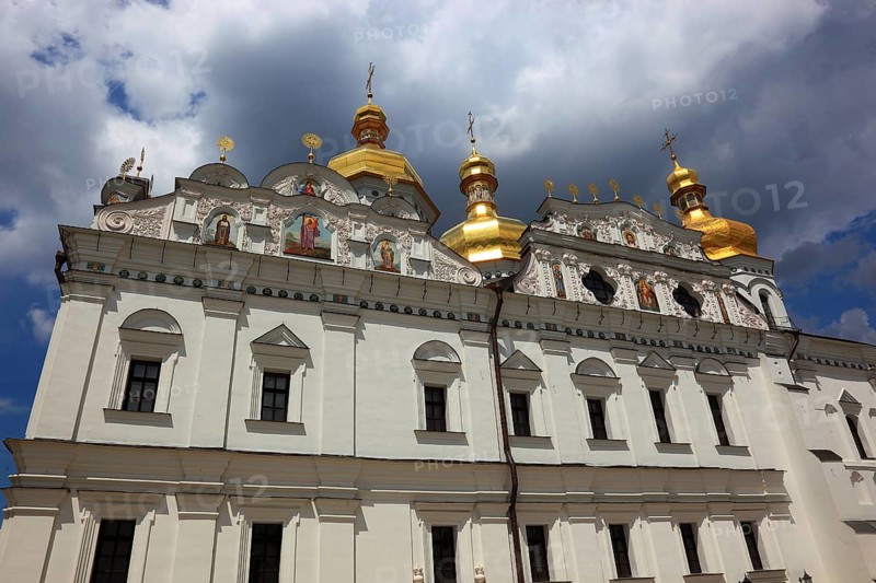 The Uspensky Cathedral, part of the monastery complex of the Kiev Cave Monastery, Holy Mary of the Assumption Monastery, Pecherskaya Lavra, Kiev, Ukraine, Europe