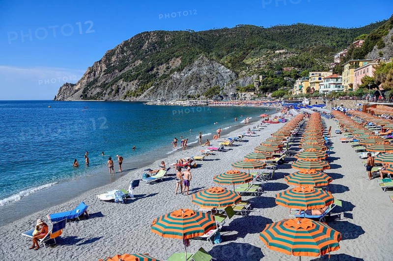 Levanto Beach, Cinque Terre, Province of La Spezia, Liguria, Italy, Europe