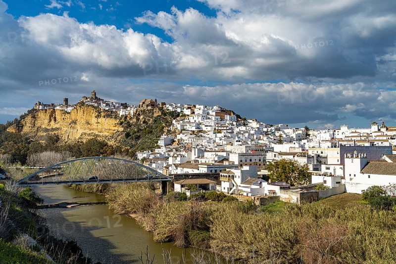 The white houses of Arcos de la Frontera, Andalusia, Spain, Europe