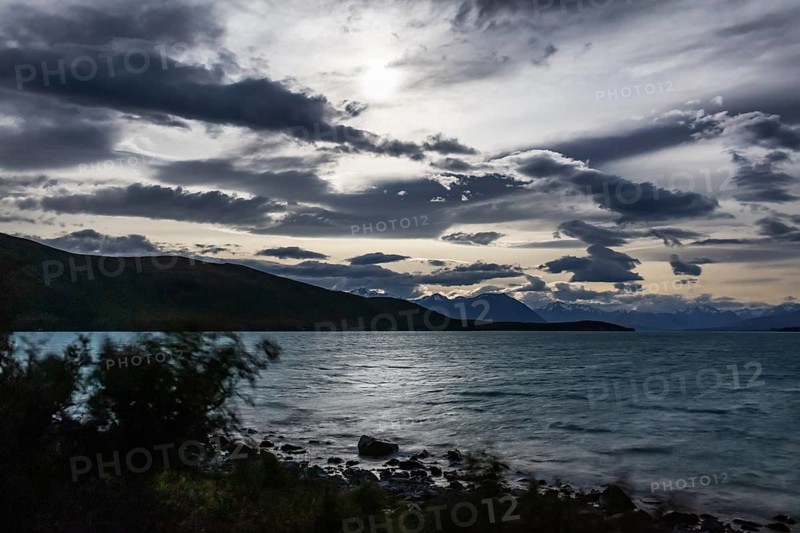 Nacht, Lake Tekapo, Neuseeland
