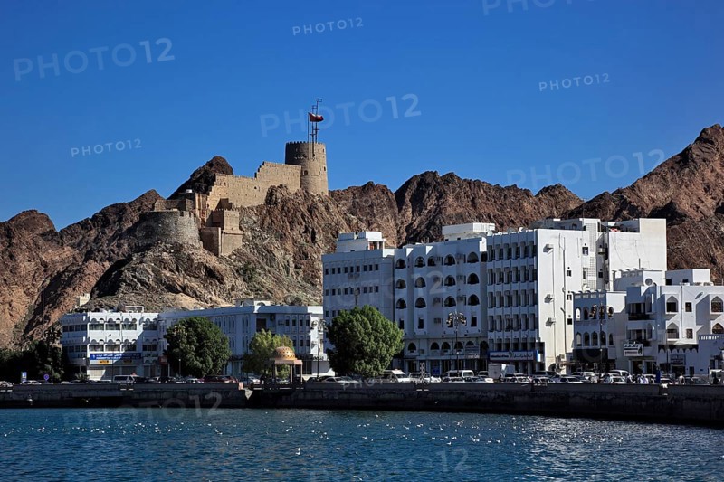 Mutrah district, Corniche, Muscat, Oman, Asia