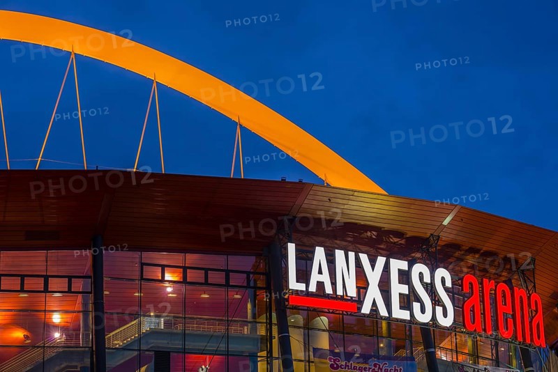Lanxess Arena, Cologne-Deutz, Cologne, North Rhine-Westphalia, Germany, Europe