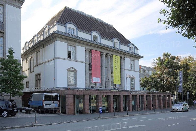 German Museum of Architecture on the Museumsufer, Museumsufer, Schaumainkai, Sachsenhausen, Main, Frankfurt, Hesse, Germany, Europe