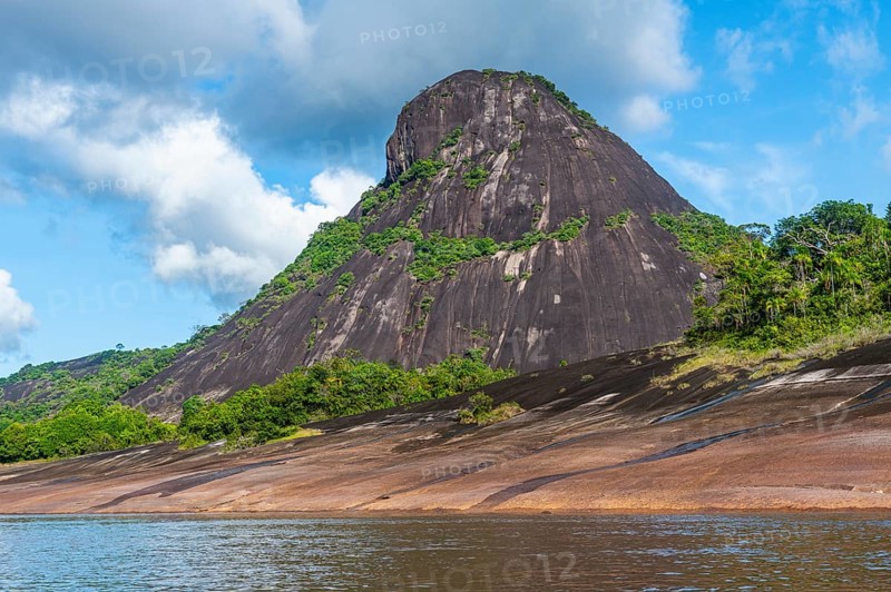 Huge granite hills, Cerros de Mavecure, Eastern Colombia