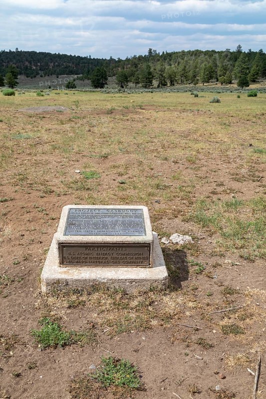 Dulce, New Mexico, The site of Project Gasbuggy, a 1967 nuclear explosion designed to fracture rock to extract natural gas. The project was part of Operation Plowshare, a government program aimed at finding peaceful uses for nuclear explosions. It worked as planned, except that the gas that was liberated was too radioactive to be used
