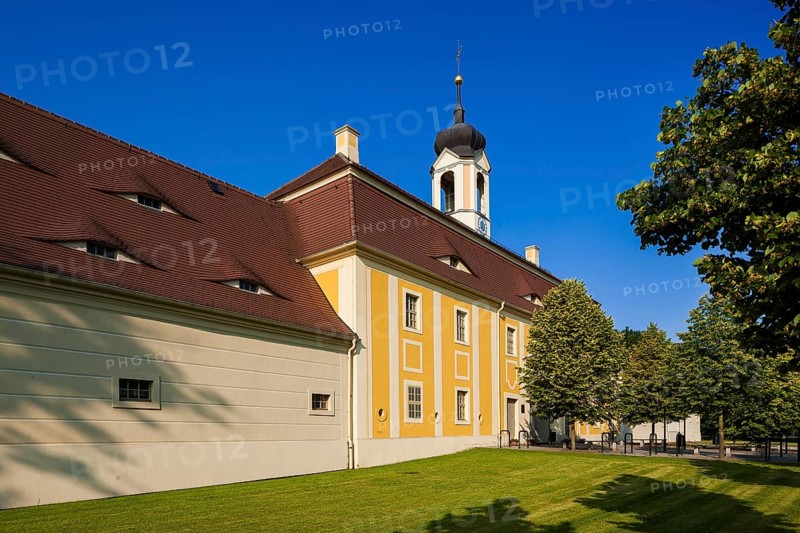 Baroque Rammenau Castle, Rammenau Castle in Rammenau near Bischofswerda in the district of Bautzen is one of the most beautiful preserved baroque country castles in Saxony