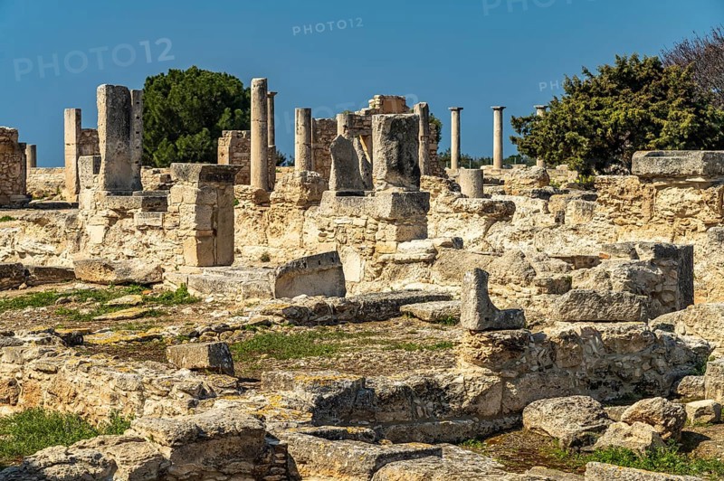 Sanctuary of Apollo Hylates in the ancient city of Kourion, Episkopi, Cyprus, Europe