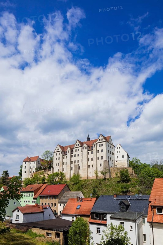 Nossen Castle - Renaissance castle in the valley of the Freiberg Mulde. Parts of the castle have also been used as a museum and for residential purposes since 1954