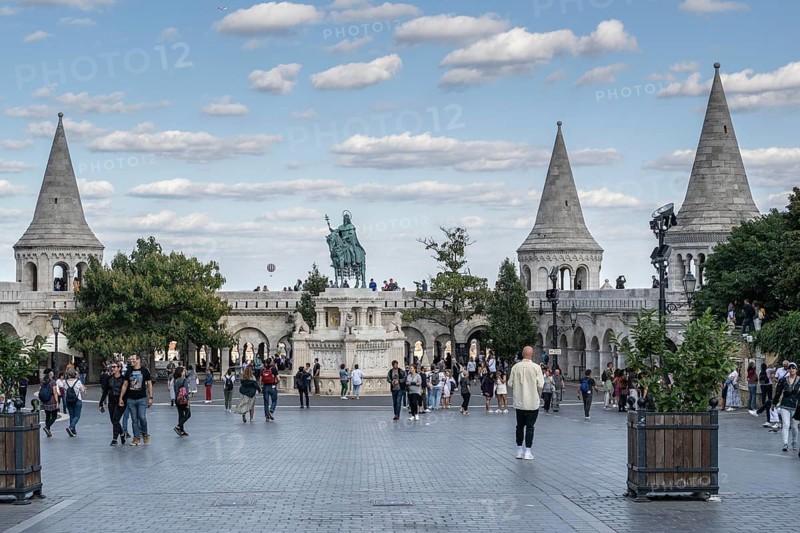 Fishermans Bastion, Budapest, Hungary, Europe