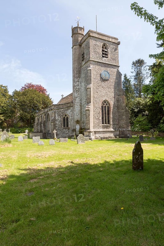 Village parish church of All Saints, Maiden Bradley, Somerset, England, UK