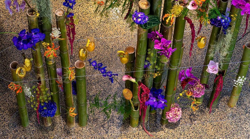 Artistic flower arrangements and decorations, German Floristry Championships, Berlin, Germany, Europe